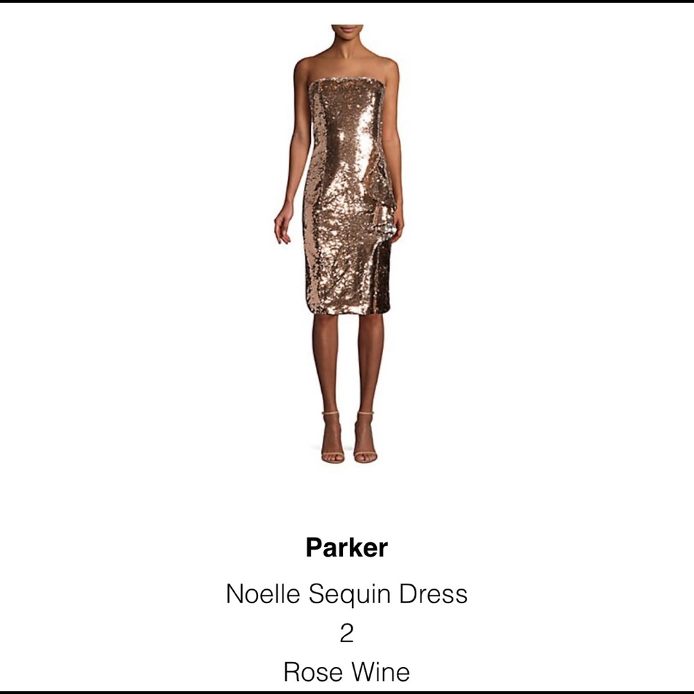 Parker
Noelle Sequin Dress
2
Rose Wine